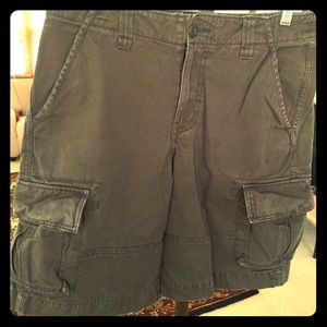 Men’s cargo shorts.